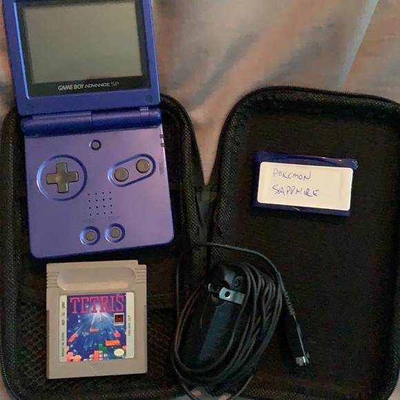 Nintendo Other - nintendo gameboy advanced sp, games, case, charger